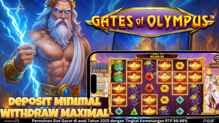 Gate of Olympus Slot: Menembus Gerbang Dewata Menuju Kemenangan Spektakuler