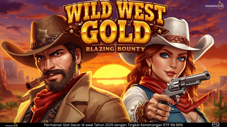 Wild West Gold: Slot Online Bertema Alam Liar Barat Khas PP